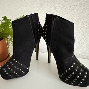 Aldo metal studs ankle boot
